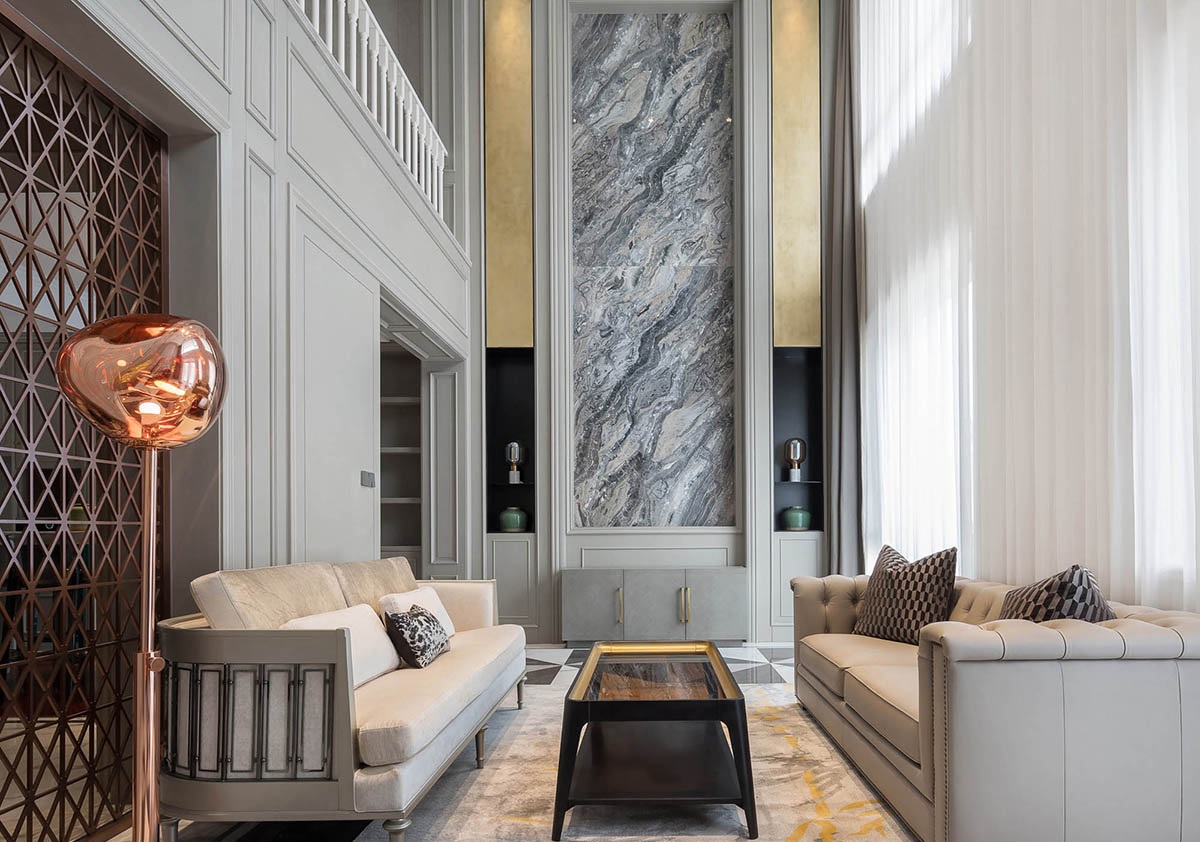 挑高客廳設計如何打造出別墅豪宅氣質(zhì)